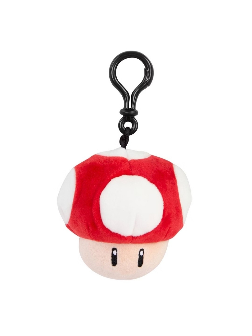 NEW Club Mocchi Mocchi Super Mario Mushroom Plush Clip-On Officially Licensed